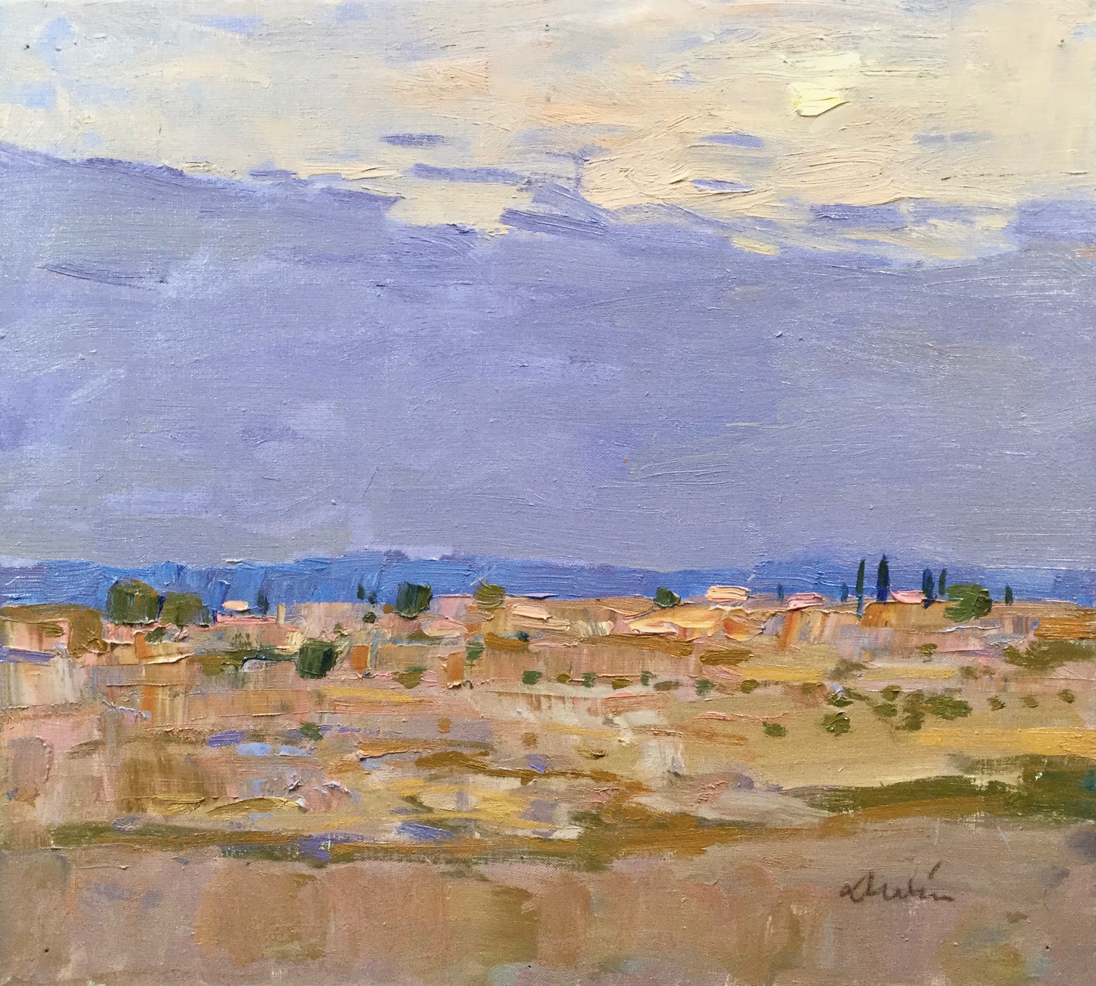 Devlin, Twilight in Languedoc Freya Mitton 20th Century
